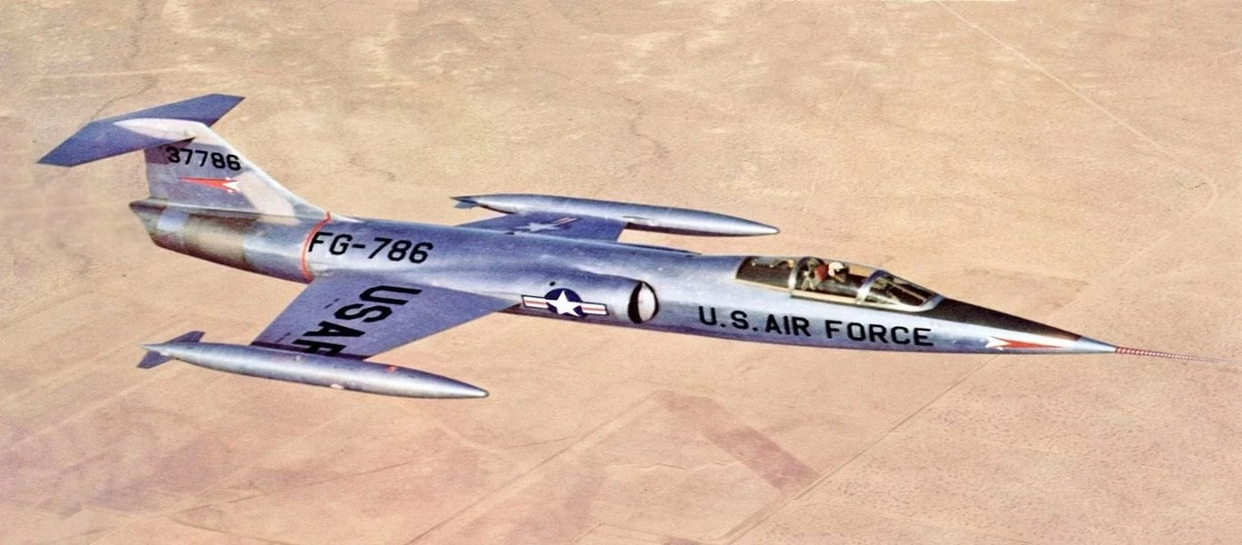 F-104 Starfighter: Το μαχητικό που έμεινε στην ιστορία ως «ιπτάμενο φέρετρο» (βίντεο)